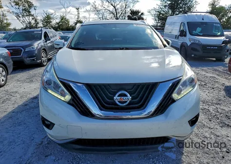 2017 Nissan Murano S из США, поврежденный, VIN 5N1AZ2MH6HN173893